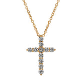 Diamond Cross Pendant - Dracakis Jewellers